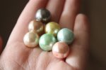 12mm Glass Pearl Color Choices for Simple Drop Earrings Spring 2010 Brilliance Found Jewelry